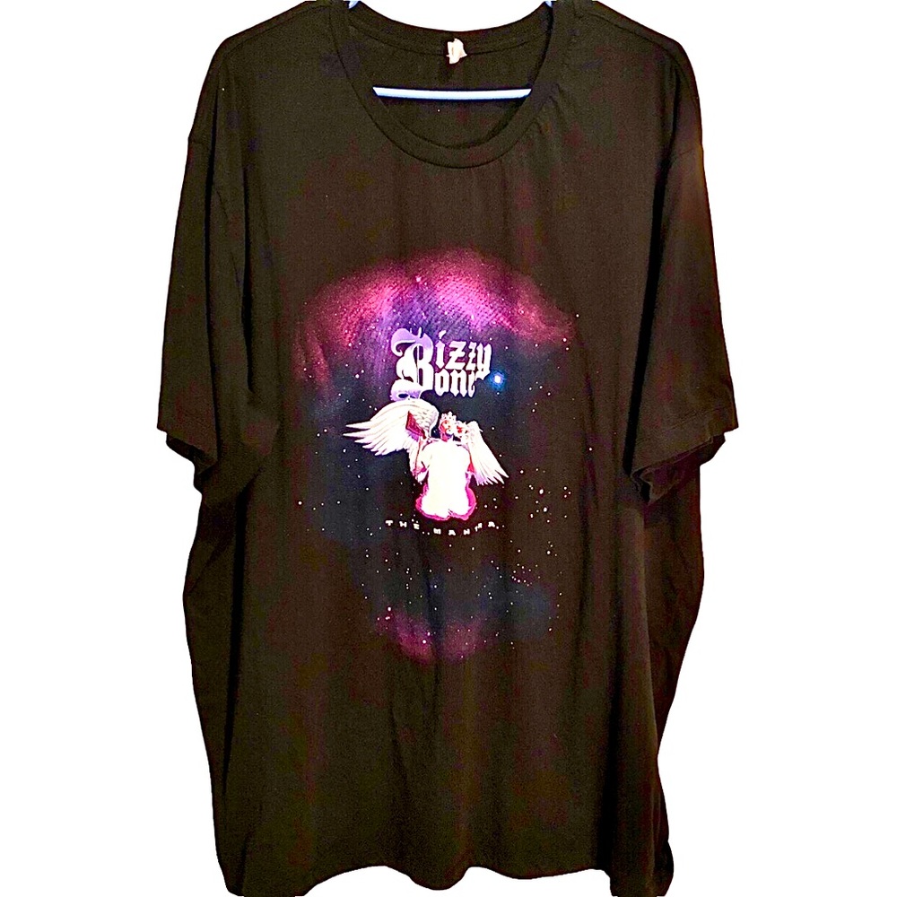 Sz 4X Bizzy Bones rap music studio SS graphic tee plus size XXXXL